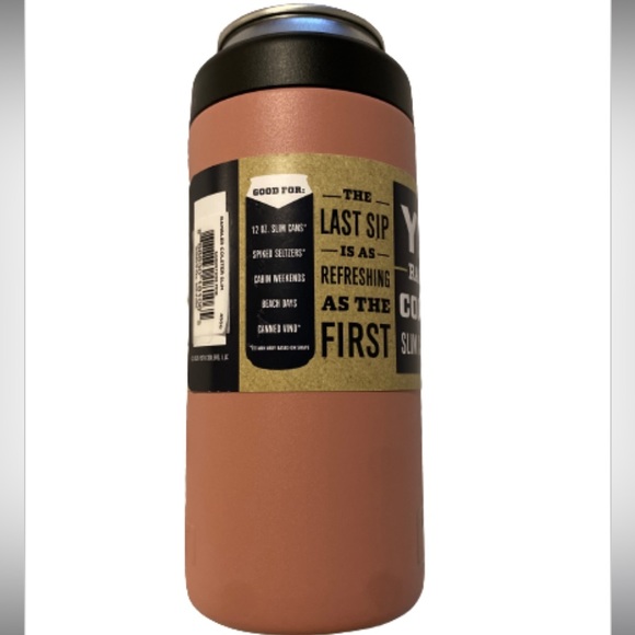 ❤️ New Yeti Rambler Colster Slim Can Insulator Sandstone Pink NWT - Picture 6 of 14